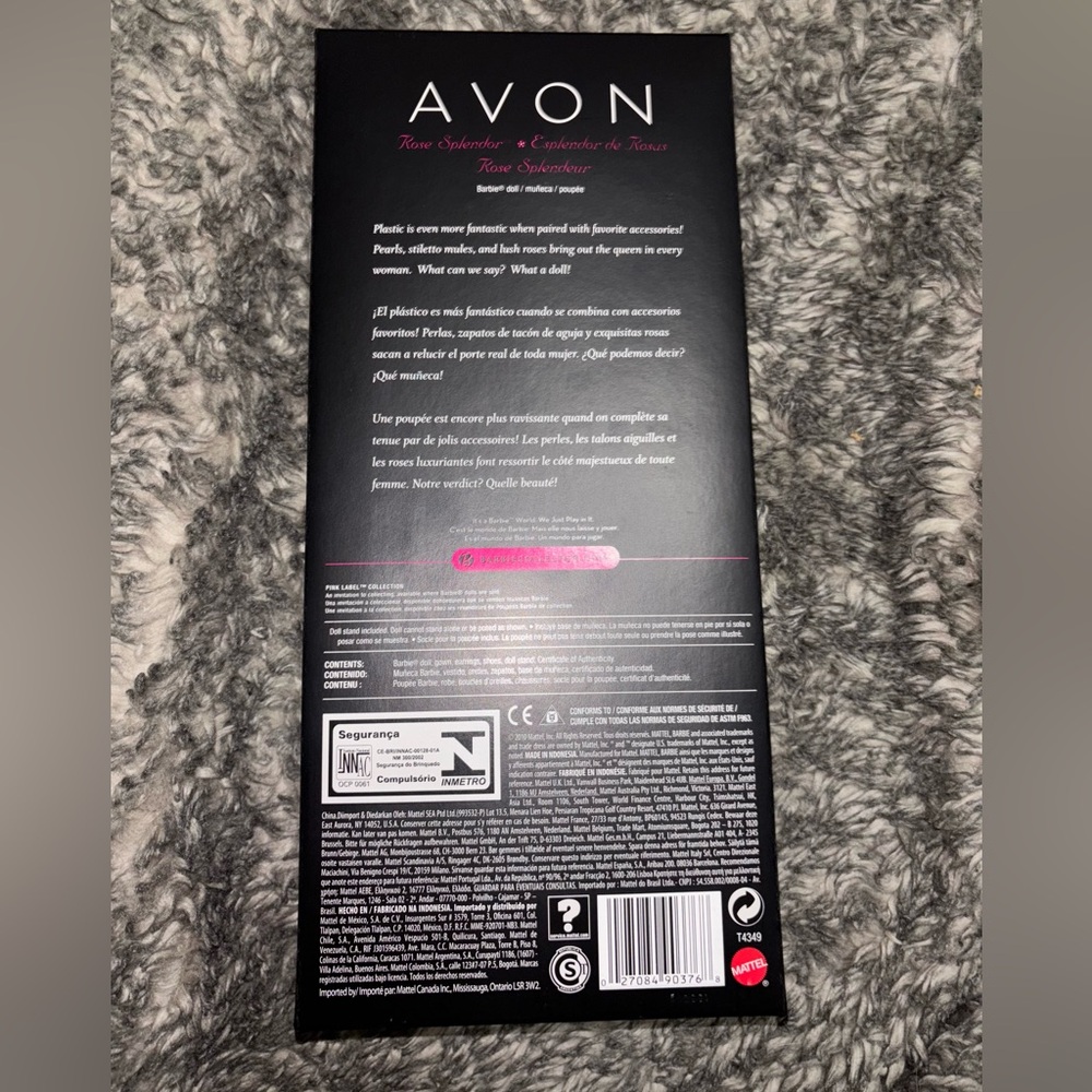 🐠 Avon Rose Splendor Collection Box - Picture 3 of 3